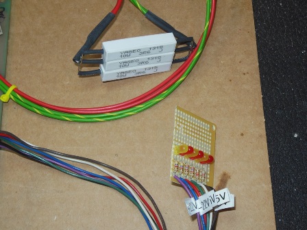 Load resistors & LEDs