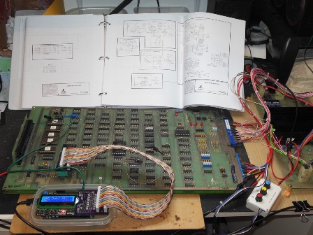Atari Star Wars PCB set with Arduino ICT