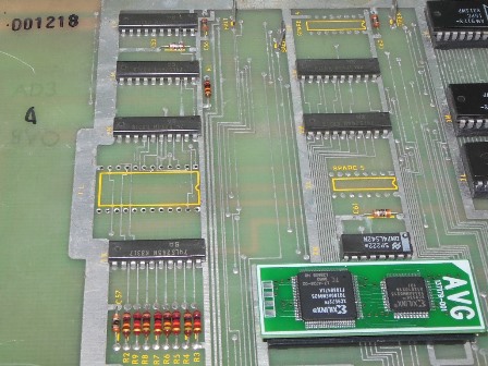 AVG ROM socket removed