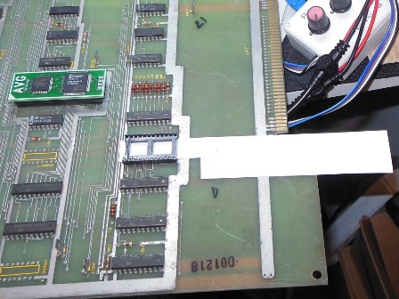 AVG ROM socket replaced