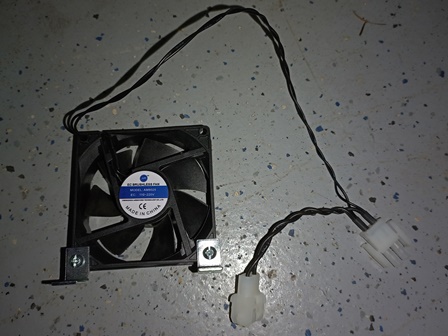 Fan connectors fitted