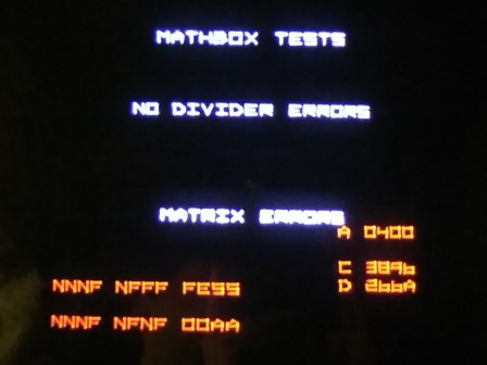 Matrix errors
