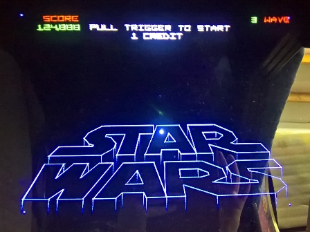 Star Wars screen shot, title