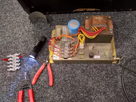 Atari power brick fuse block