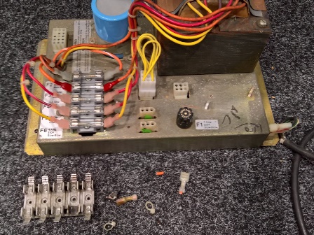 Fuse block replacement, after