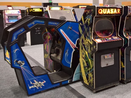 Atari Star Wars cockpit