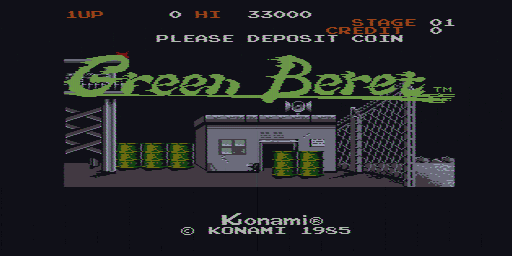 Konami Green Beret