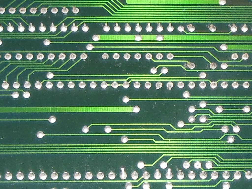 Konami GX400 solder side