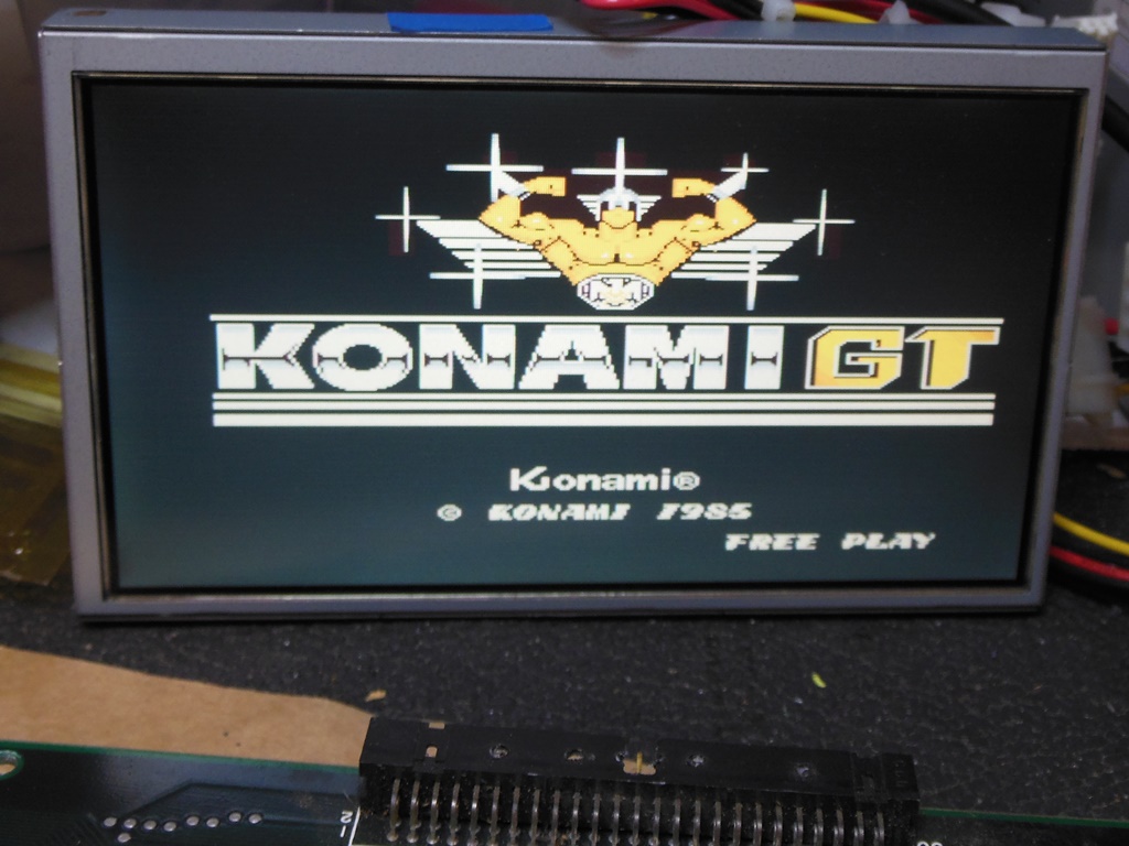Konami GT title screen
