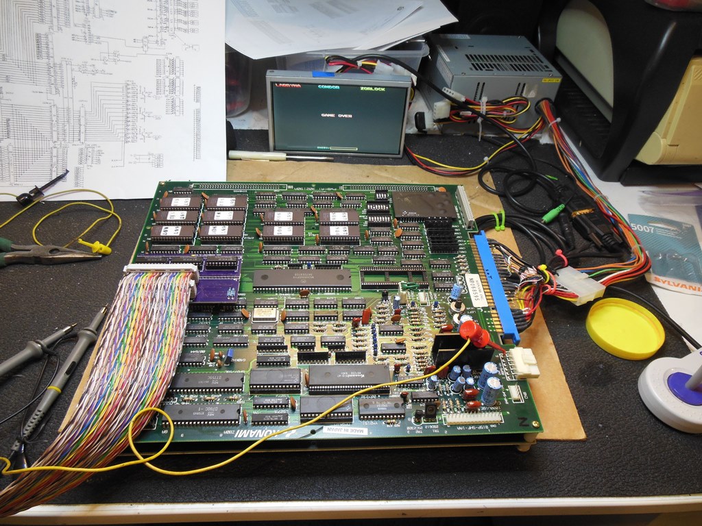 Arduino ICT on Konami Dark Adventure