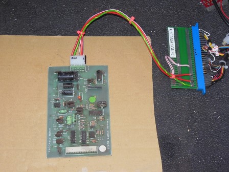 Sound PCB on the bench