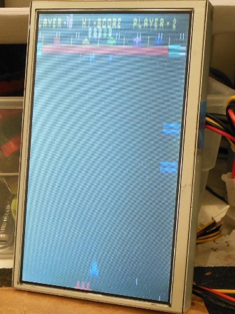 Zaccaria Astro Wars PCB with graphics issues