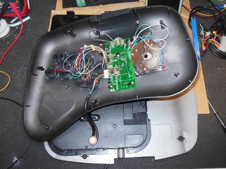 Shadowblade Arcade Stick, interior