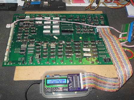 Astro Wars main PCB with Arduino ICT