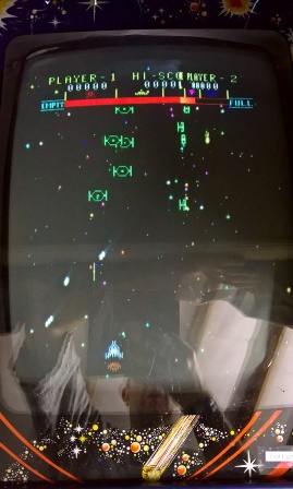 Astro Wars monitor fault