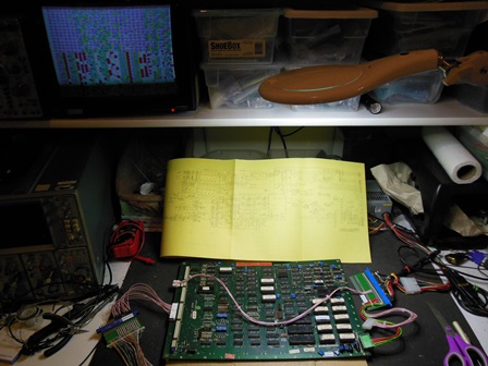 Cat'n Mouse main PCB on the bench