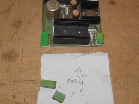 Zaccaria 1B1126 regulation PCB connector replacement