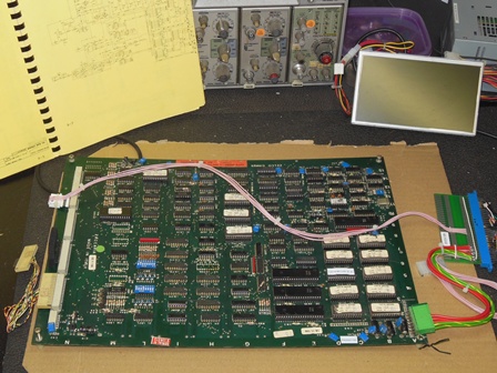 Cat'n Mouse main PCB on the bench