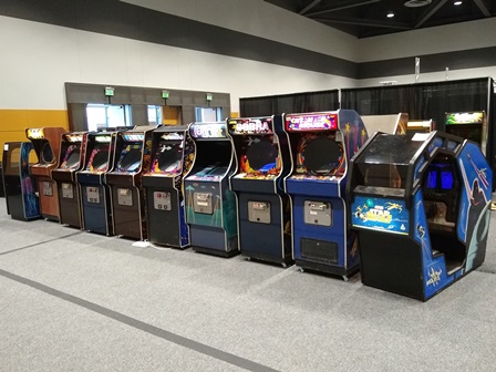 Zaccaria games at the Northwest Pinball and Arcade Show