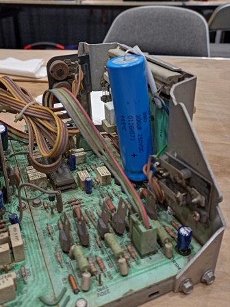 Hantarex MTC-900 power capacitor field repair