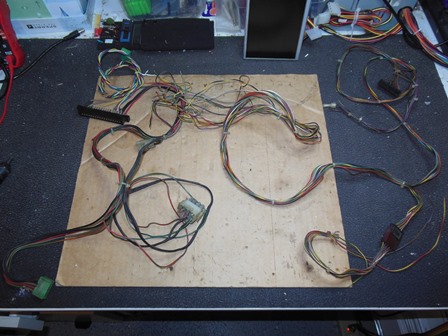 Recycled wiring loom
