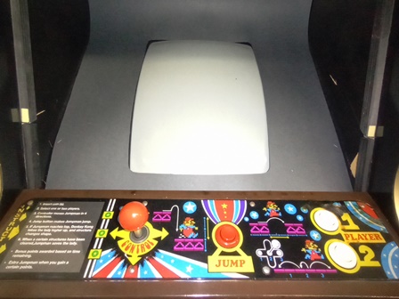 Crazy Kong glass rails repaired