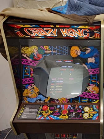 Zaccaria Crazy Kong upright