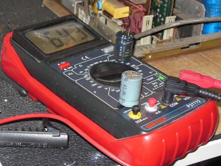 4.7uF non-polar cap - bad