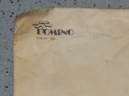 Domino Rimini envelope
