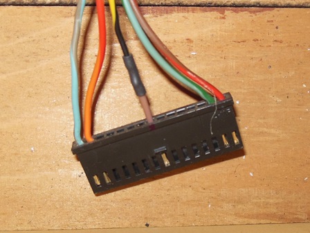 Credit PCB connector