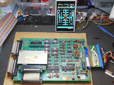 Fitter game PCB running