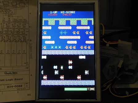 Frogger colours fixed