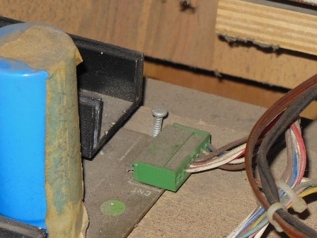 Astro Wars power board screw