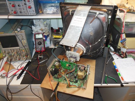 Hantarex MTC-900 FB testing on the bench