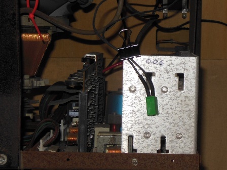 Degauss plug replacement