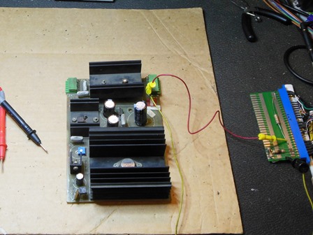 1B1126 regulator PCB on the bench