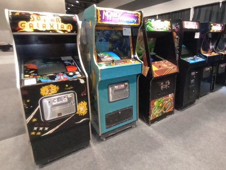 Zaccaria games at the Northwest Pinball and Arcade Show