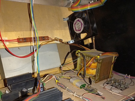 Fan installed in Super Galaxians