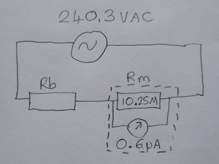 Bleeder measurement by current