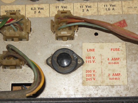 245V voltage selector