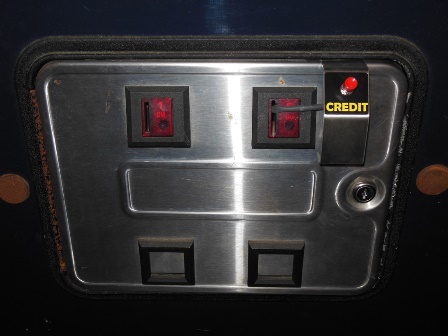 Credit button, installed