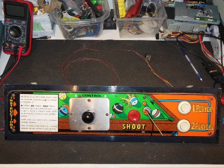 Zaccaria/SeeVend Hustler control panel, front