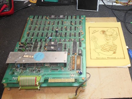 Konami Hustler PCB set & manual