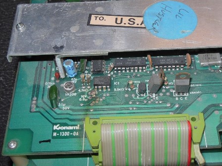 Hustler burned capacitor