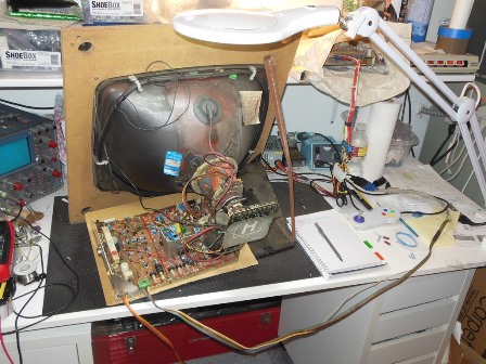 Chassis on the bench