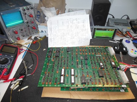 Hyper Sports board on the bench