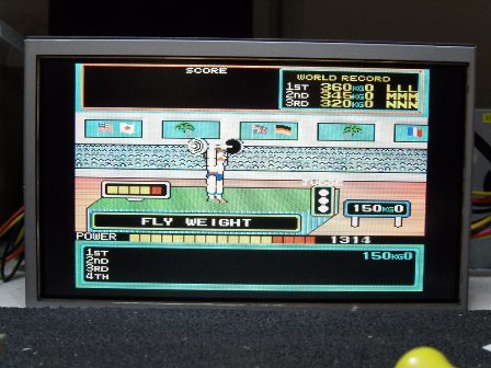 Hyper Sports top, Hyper Olympics '84 bottom