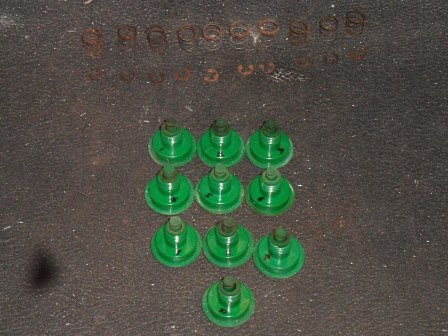 Control panel button cleaning