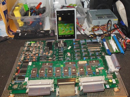 Zaccaria Jackrabbit PCB on the bench