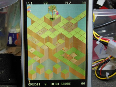 Jackrabbit game PCB video fault